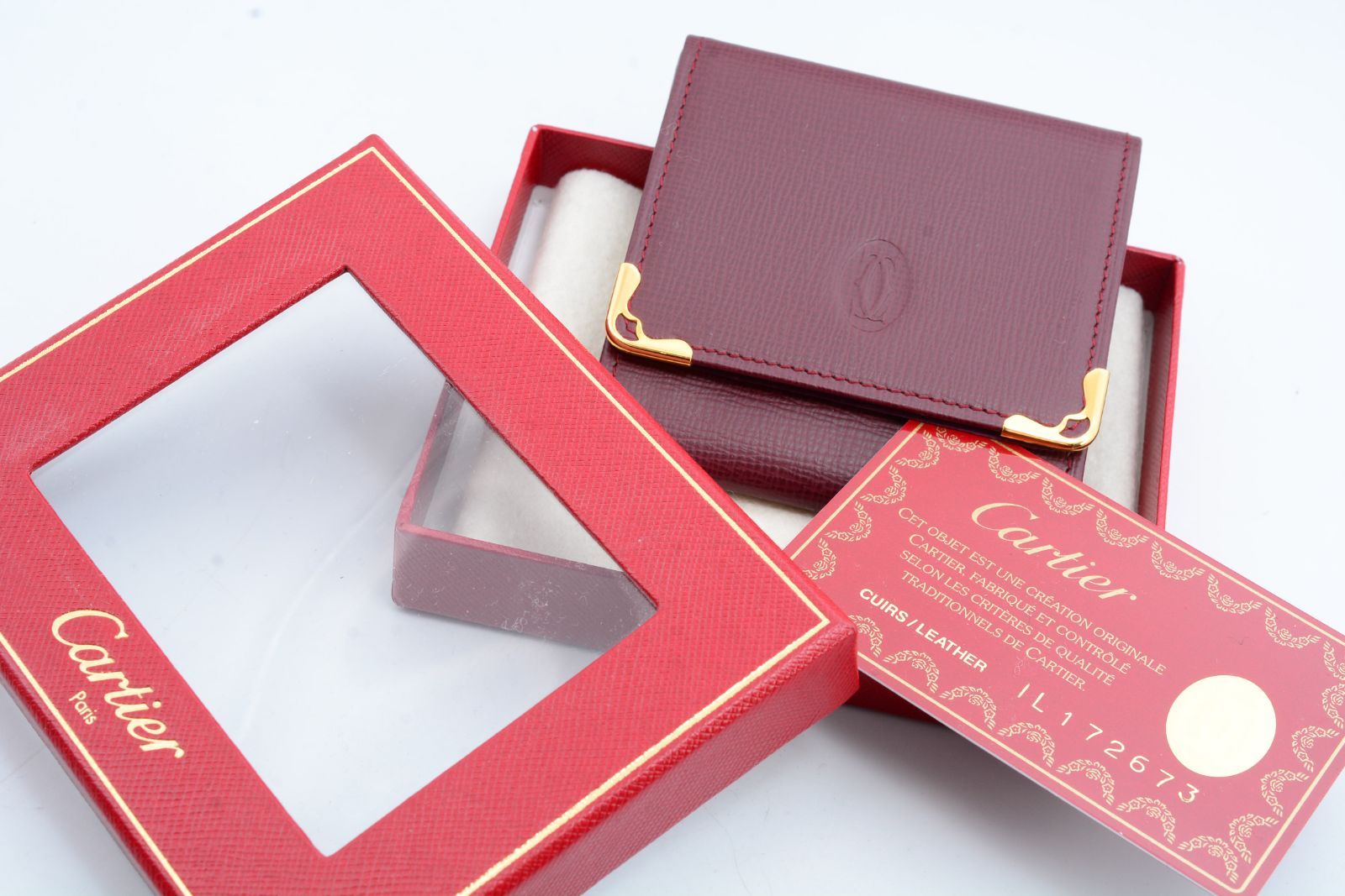 Cartier カルティエ マストライン 小銭入れ コインケース レザー 革
