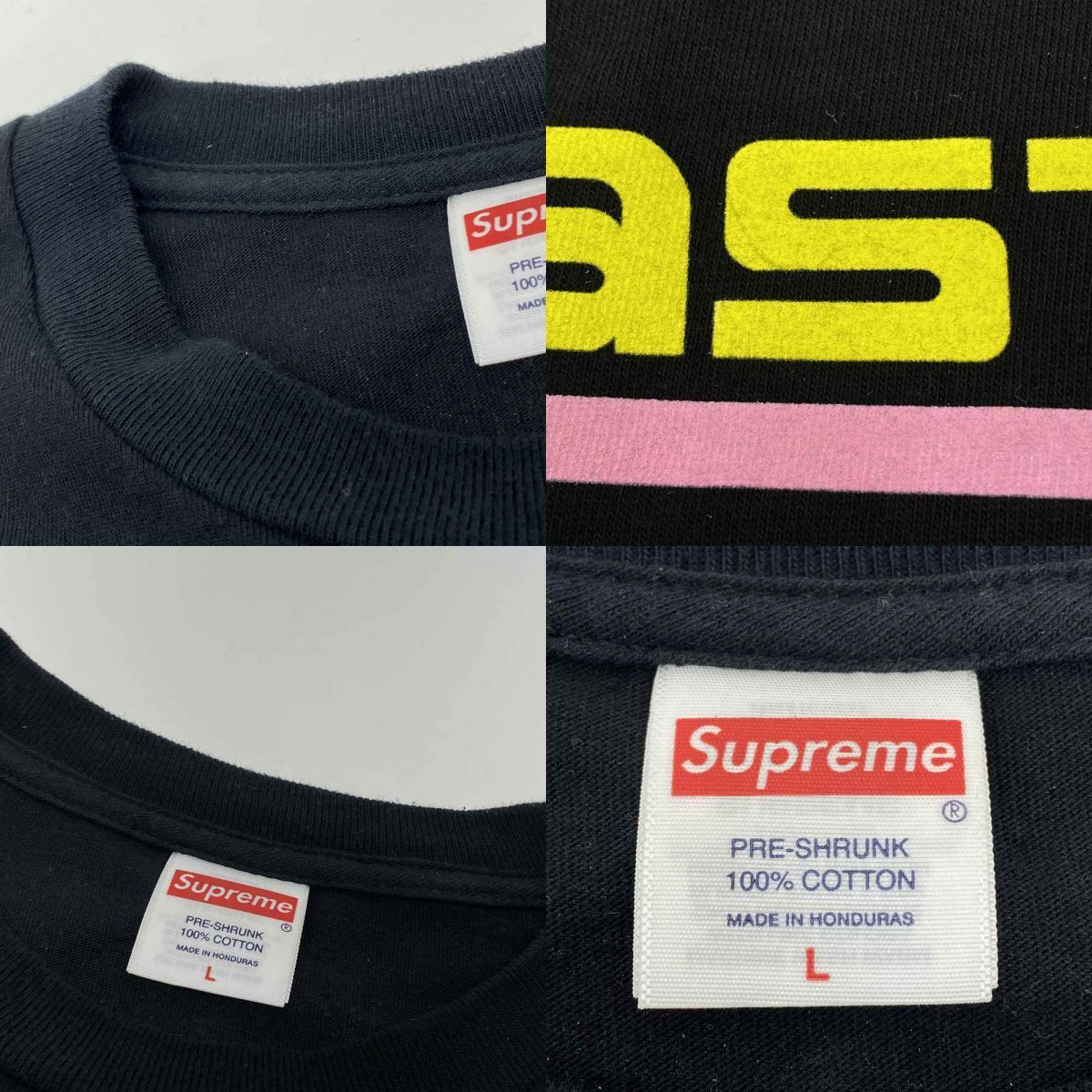 Supreme シュプリーム SpongeBob Castelli Racing L/S Tee スポンジ