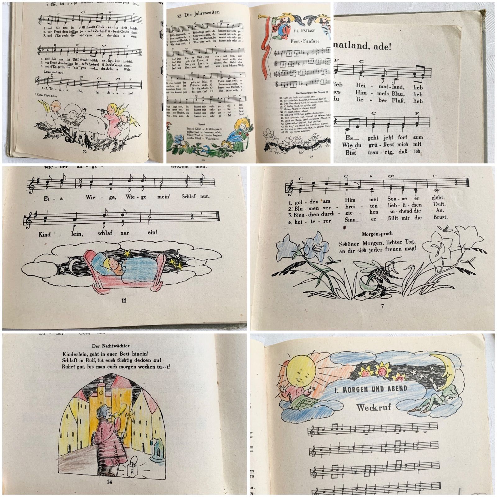 1953年 - イーダボハッタの挿絵が貴重なオーストリア・ウィーン音楽 