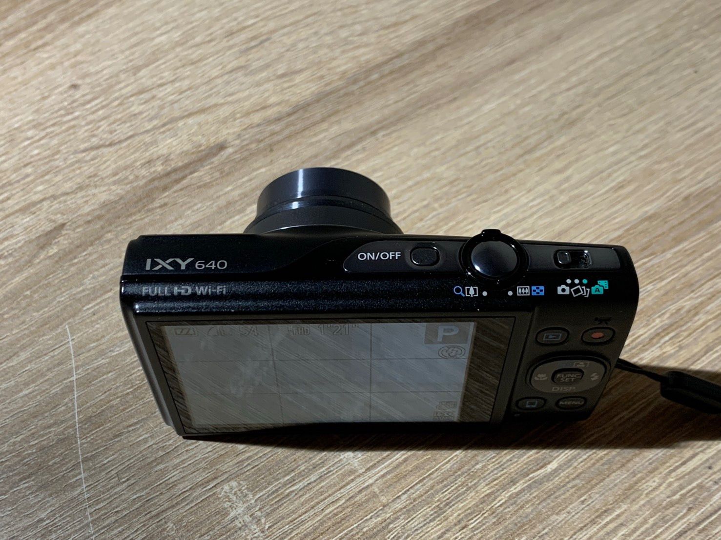 9780 Canon IXY 640 ブラック デジカメ 動作確認済み 美品【コ 