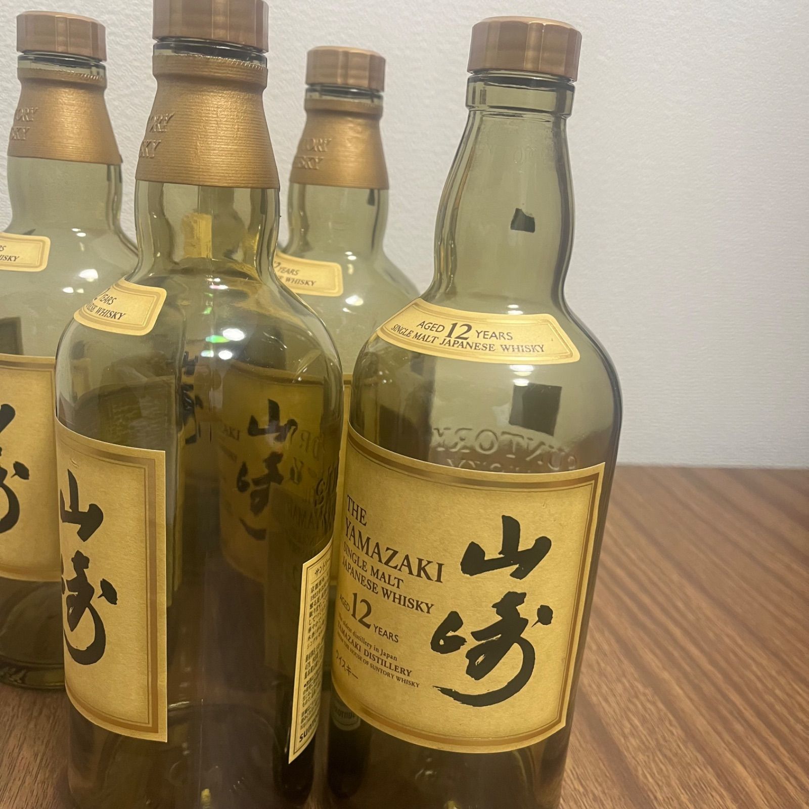 サントリー 山崎12年 700ml 空瓶5本セット 山崎12年 700ml空瓶 5本セット サントリー 日本ウイスキー - メルカリ