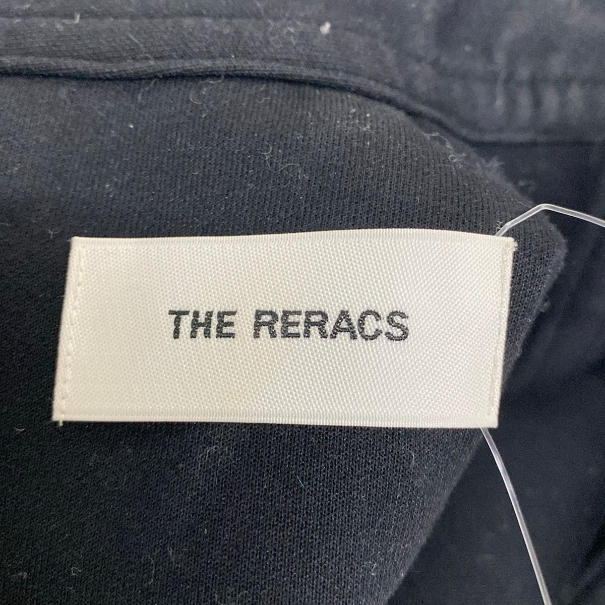 THE RERACS(リラクス) ノースリーブカットソー サイズ36 S レディース美品  黒 THE RERACS(リラクス) ノースリーブカットソー サイズ36 S レディース