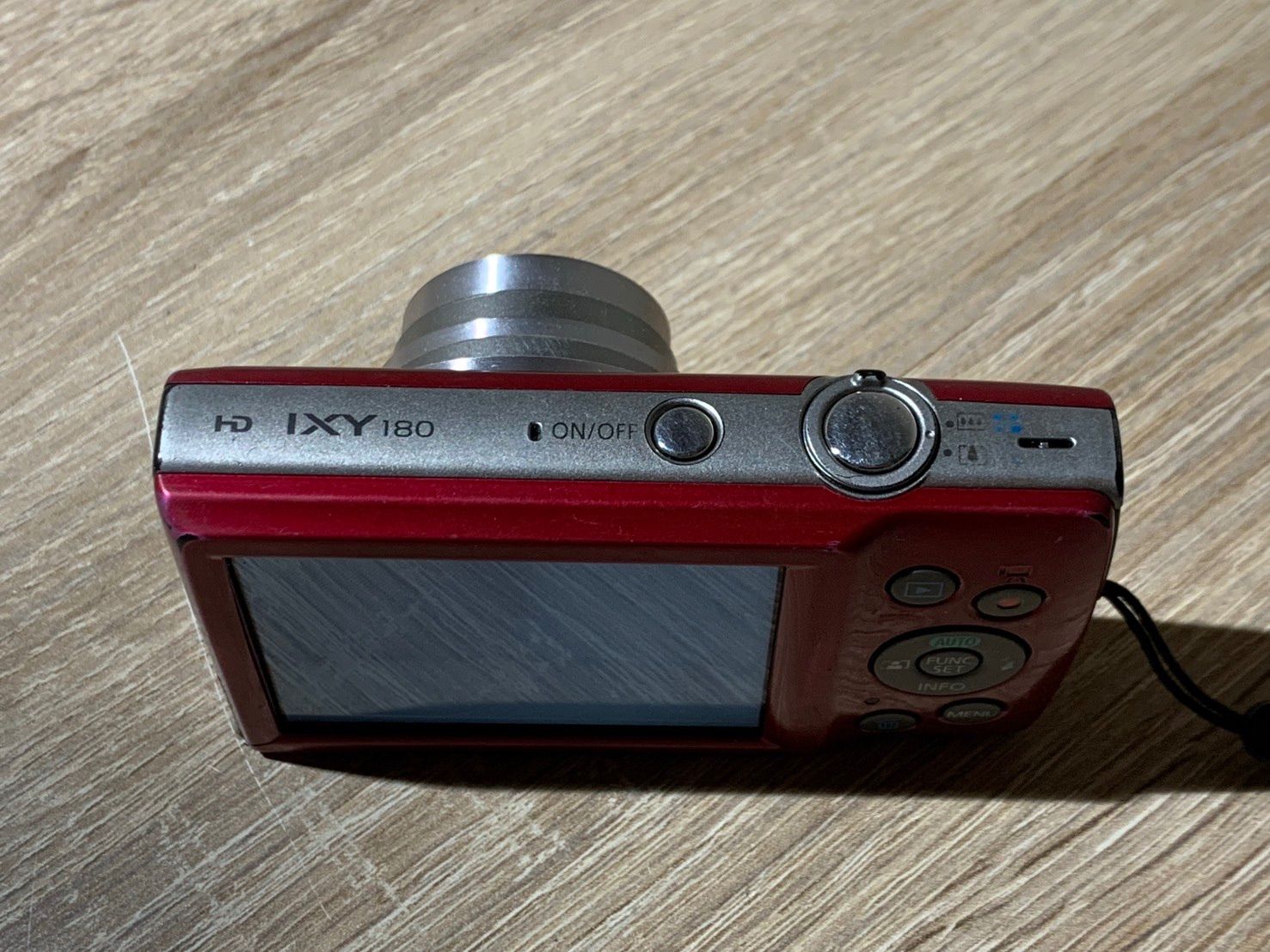 Canon ixy 180 レッド　不良品 バッテリーなし Canon IXY 180 レッド 動作確認済 【公式通販】