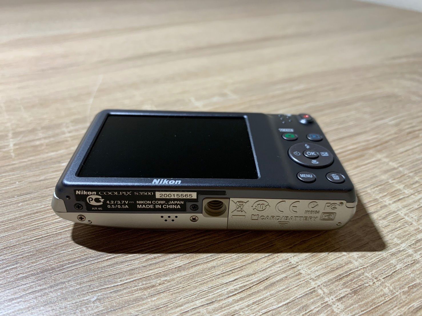 Nikon S3500 ジャンク品 9775 Nikon COOLPIX S3500 シルバー デジカメ ジャンク品【ネ】 - メルカリ