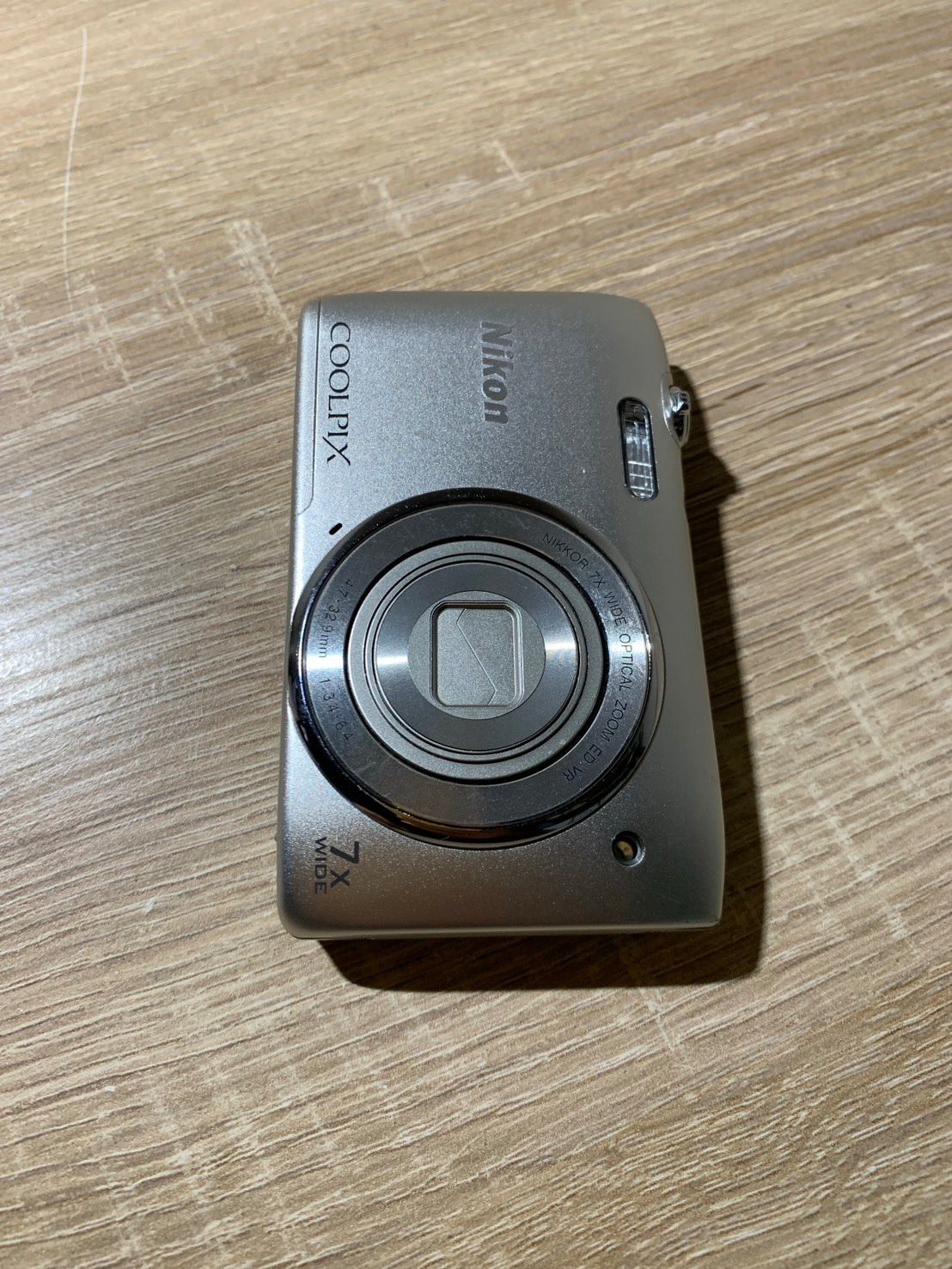 Nikon S3500 ジャンク品 9775 Nikon COOLPIX S3500 シルバー デジカメ ジャンク品【ネ】 - メルカリ