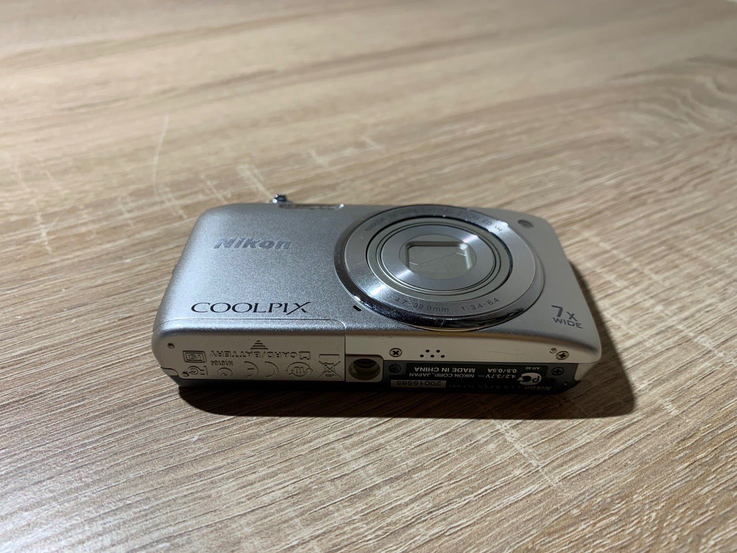 Nikon S3500 ジャンク品 9775 Nikon COOLPIX S3500 シルバー デジカメ ジャンク品【ネ】 - メルカリ
