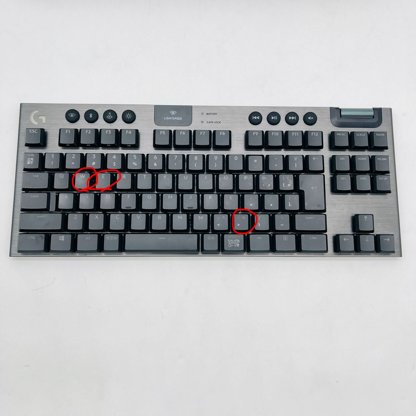 logicool G913 TKL ジャンク品 ジャンク】G913 TKL ゲーミングキーボード - メルカリ