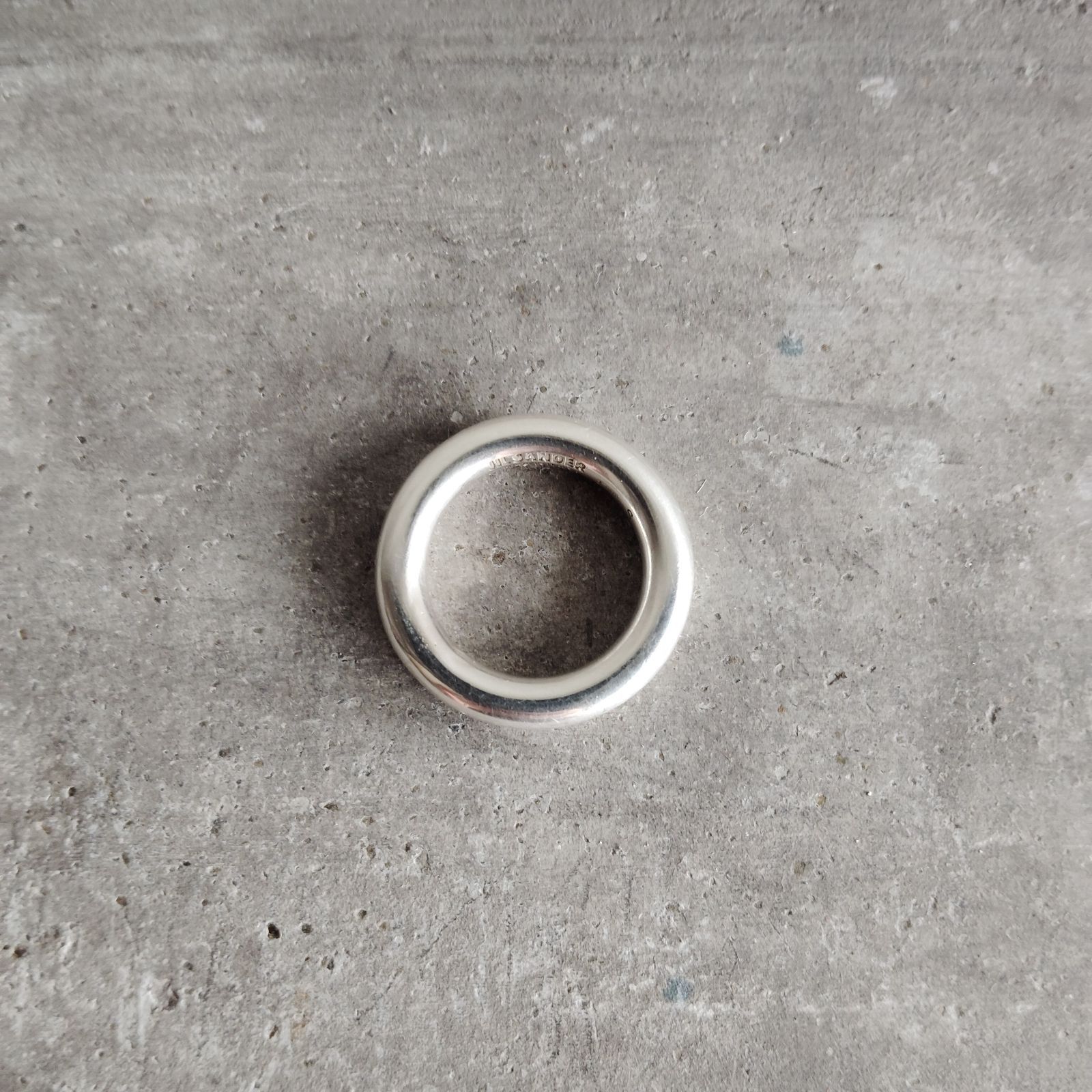 JIL SANDER Classic Ring S ジルサンダー クラシックリング シルバー 
