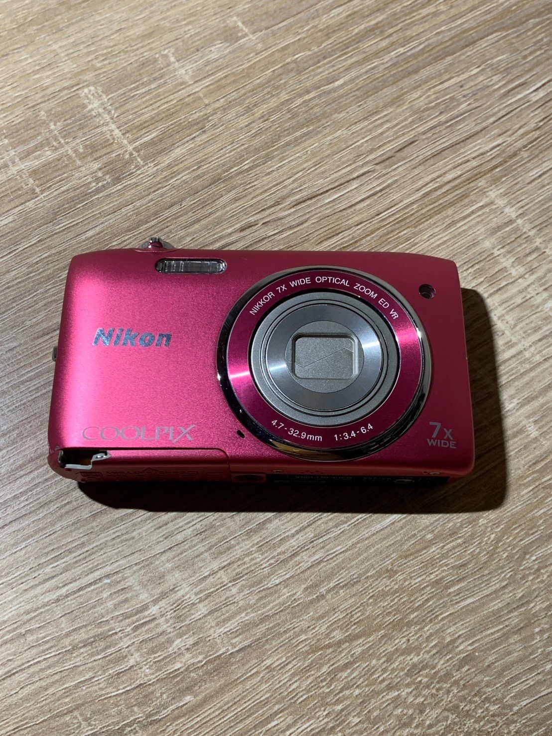 9773 Nikon COOLPIX S3500 ピンク デジカメ 動作確認済み やや訳アリ