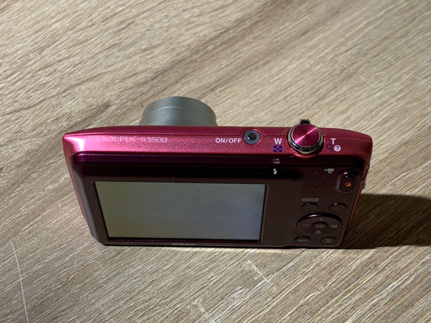 9773 Nikon COOLPIX S3500 ピンク デジカメ 動作確認済み やや訳アリ