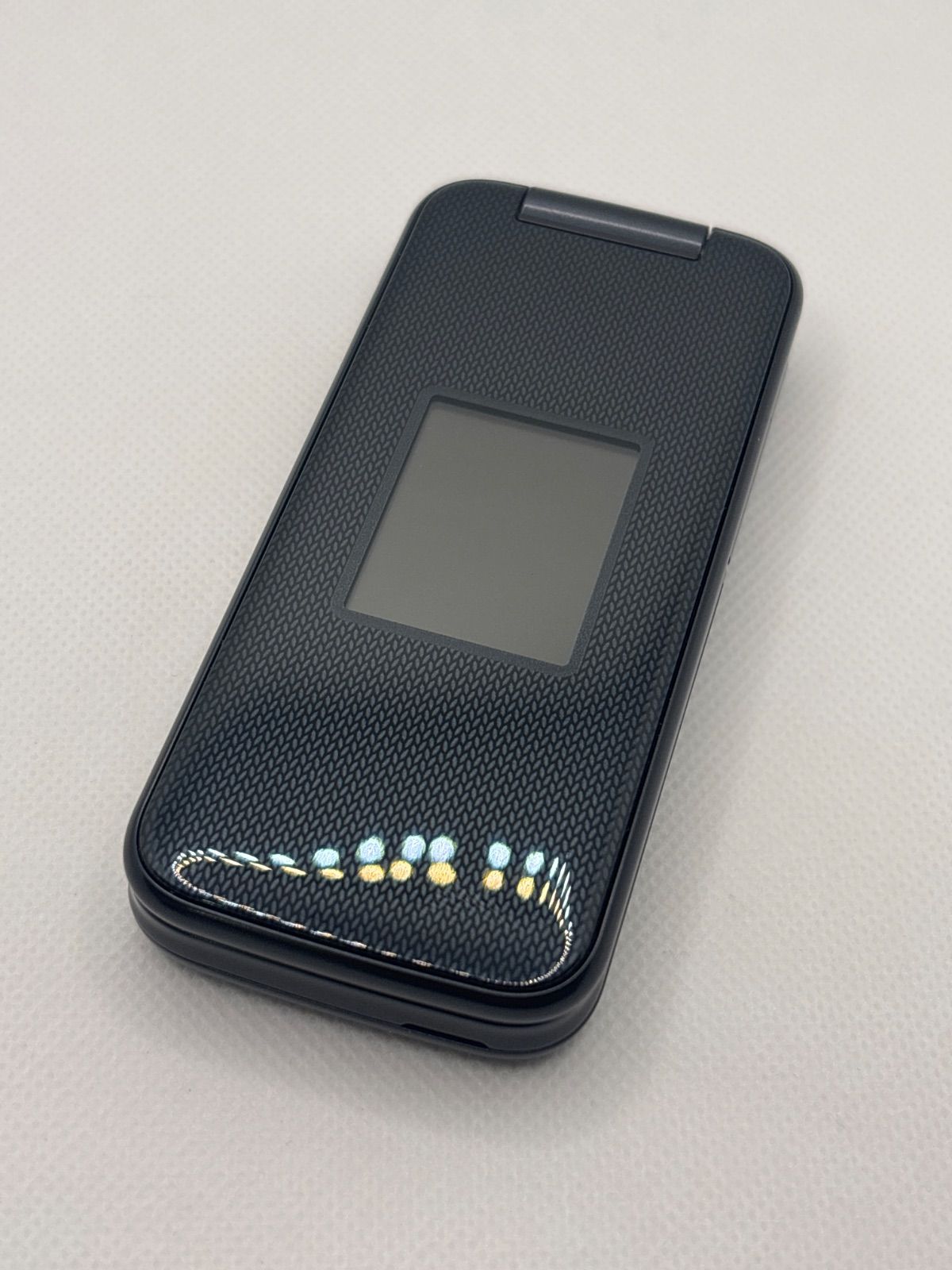 docomo らくらくホン F-41F ネイビー SIMロック解除済-メルカリ