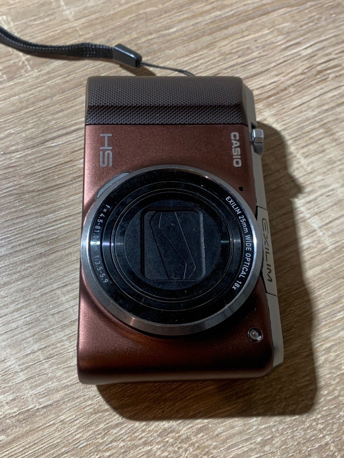 CASIO EXILIM コンパクトデジタルカメラ ブラウン 9778 Casio EXILIM EX-ZR400 ブラウン デジカメ ジャンク品【ネ