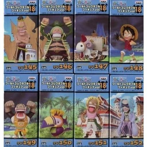 ワンピース ワールドコレクタブルフィギュア vol.18 全8種セット