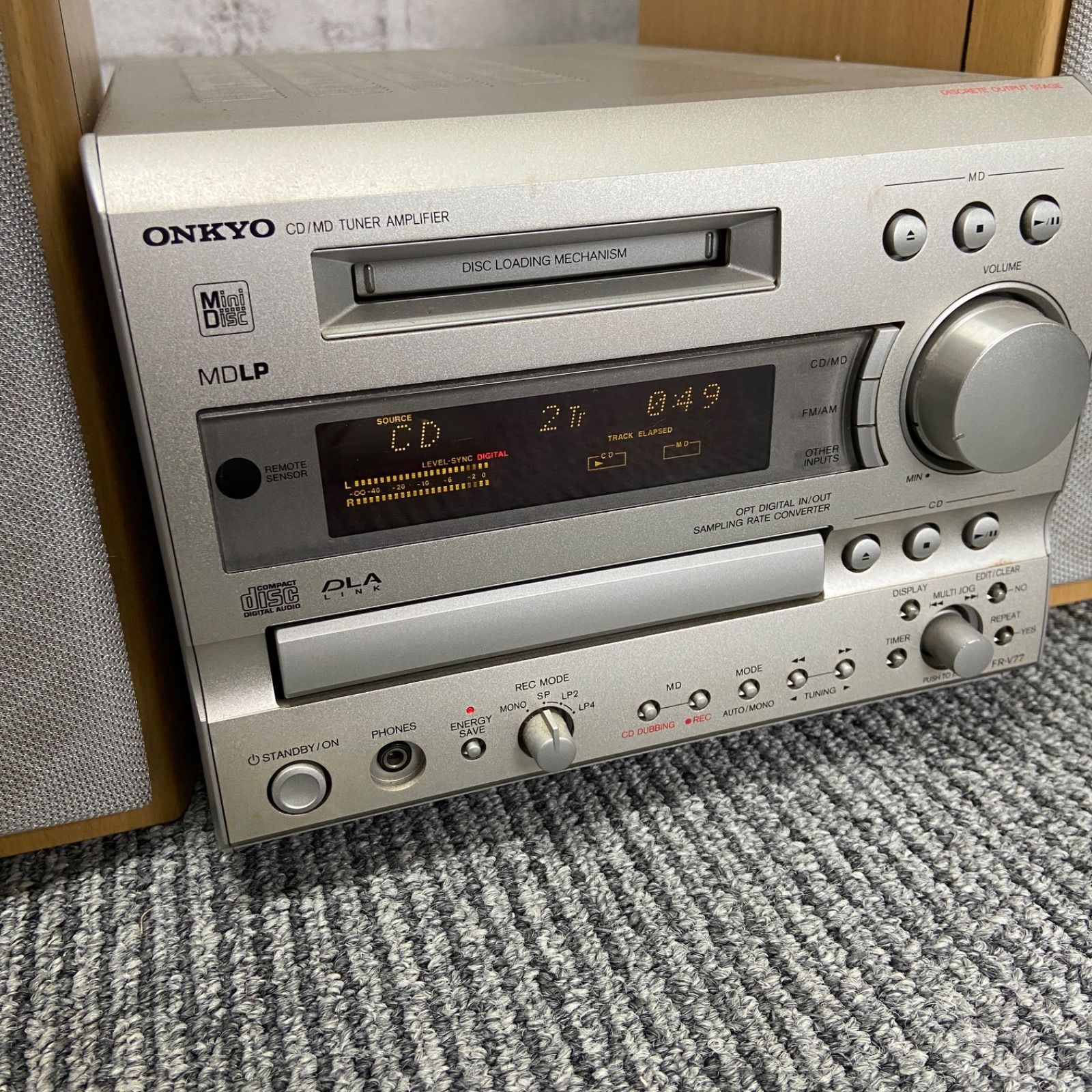 ONKYO オンキヨー FR-X9A CD/MD チューナー アンプ - メルカリ