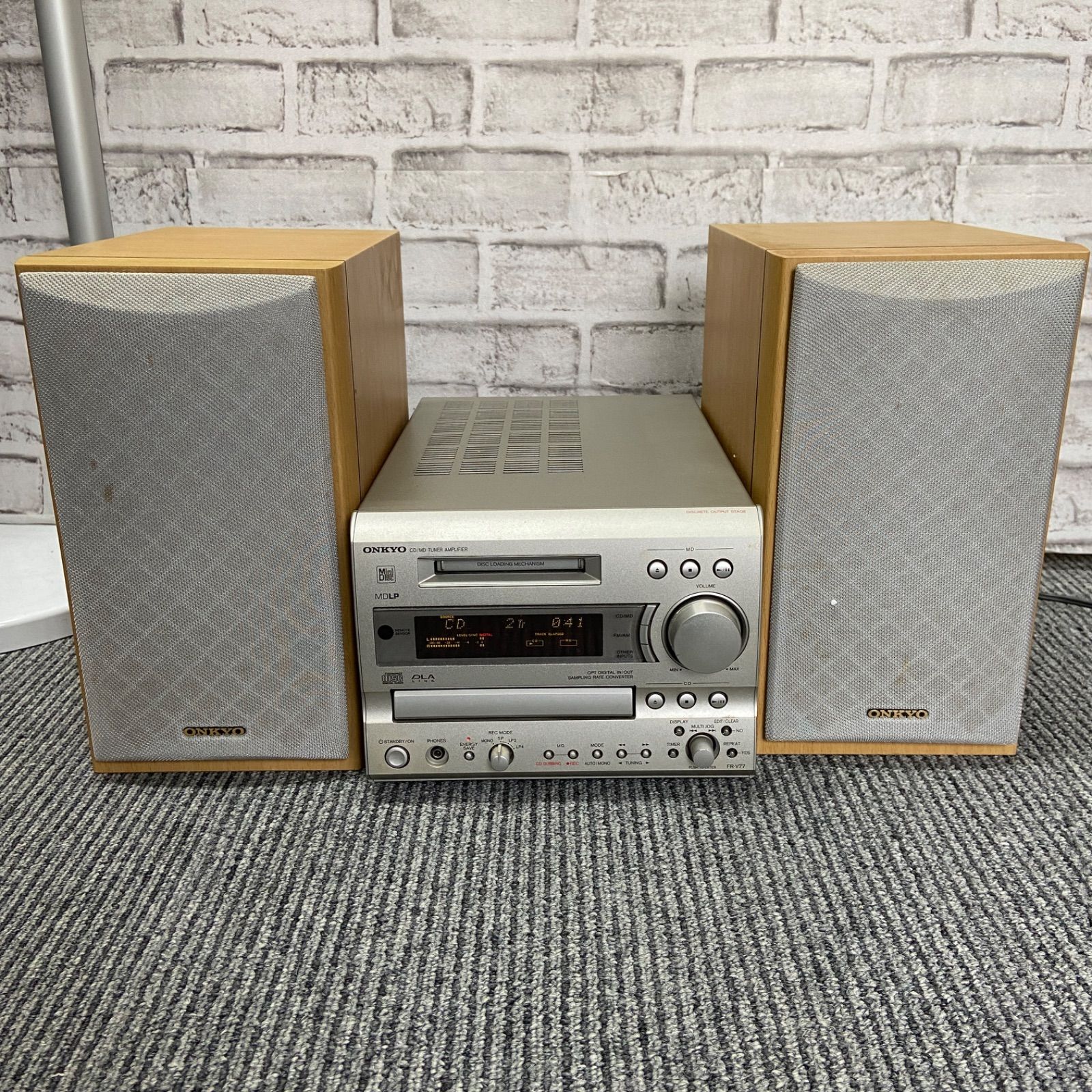 ONKYO オンキヨー FR-X9A CD/MD チューナー アンプ - メルカリ