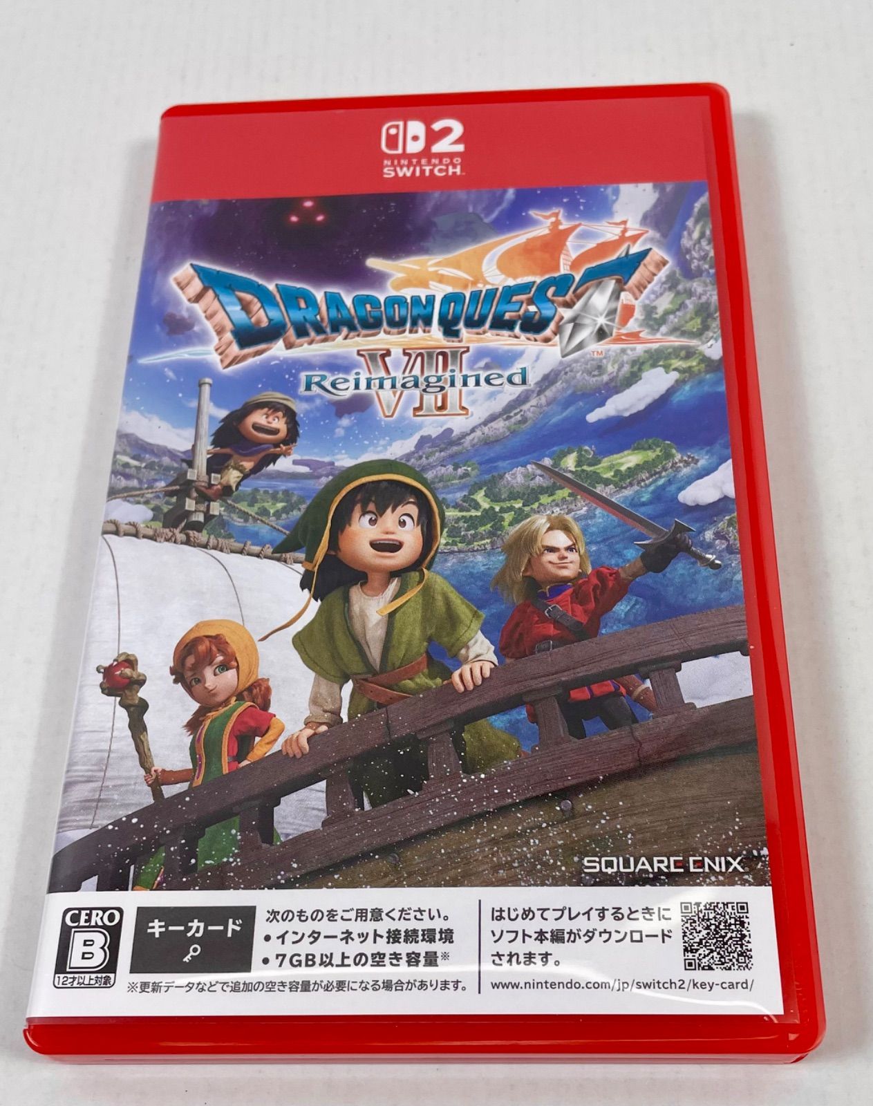 3051-3055・ドラゴンクエスト VII reimagined switch2 ソフト ※動作