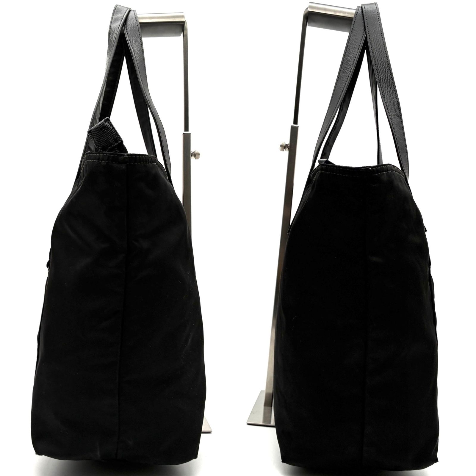 PRADA プラダ テスート ナイロン トートバッグ ブラック 黒 A4収納 白
