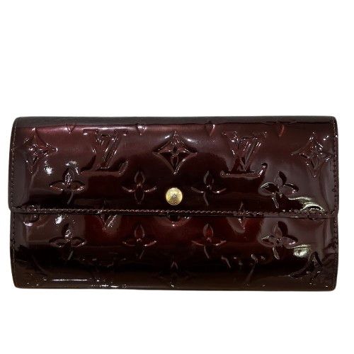 Louis Vuitton ルイヴィトン ヴェルニ 長財布 ポルトフォイユ・サラ 