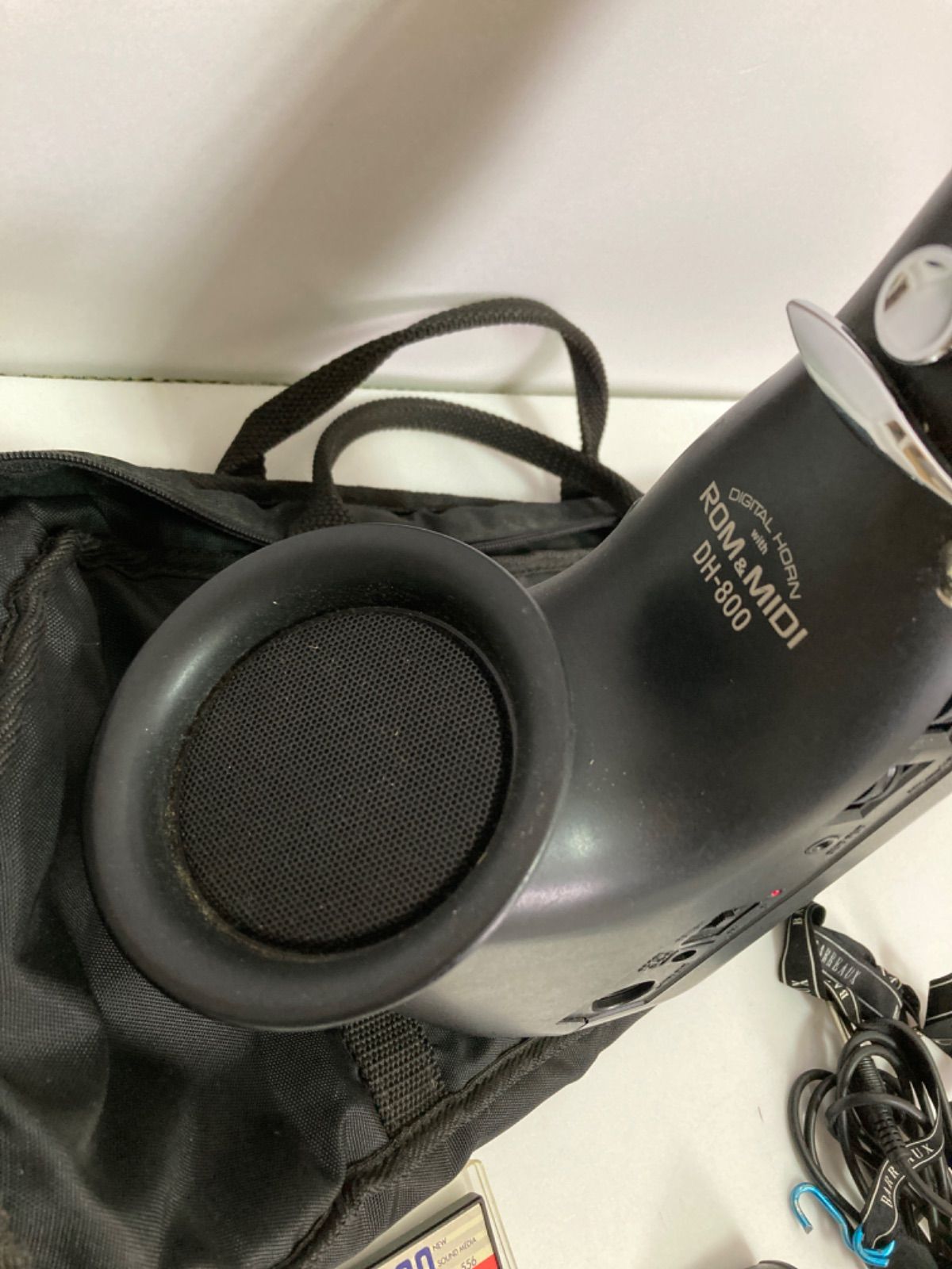CASIO デジタルホーン DH-800 ROMパック・ソフトケース付き 動作未確認