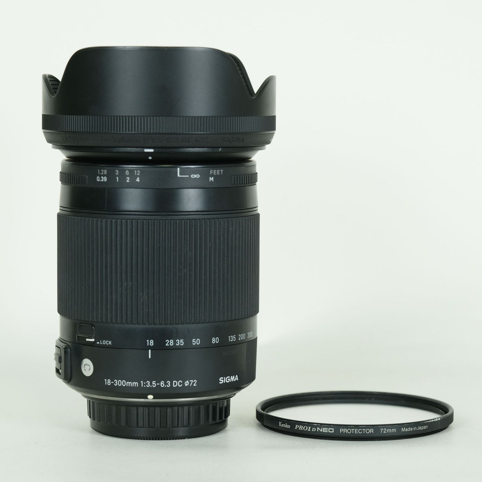 良品 | フィルター付] SIGMA 18-300mm F3.5-6.3 DC MACRO OS HSM 