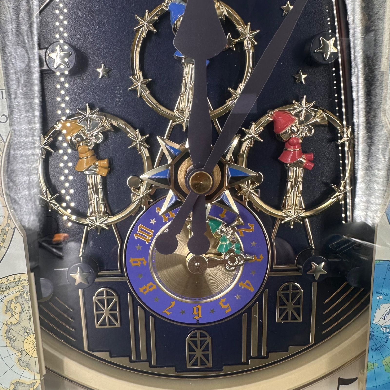 リズム時計 からくり時計 スモールワールド パルタージュミレニアム