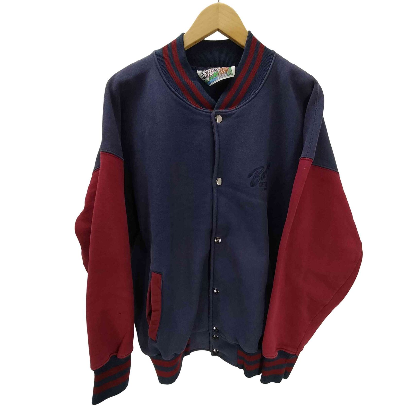 ユーズドフルギ USED古着 MT.SPOKANE KNITTING MILLS 90S USA製 ロゴ 