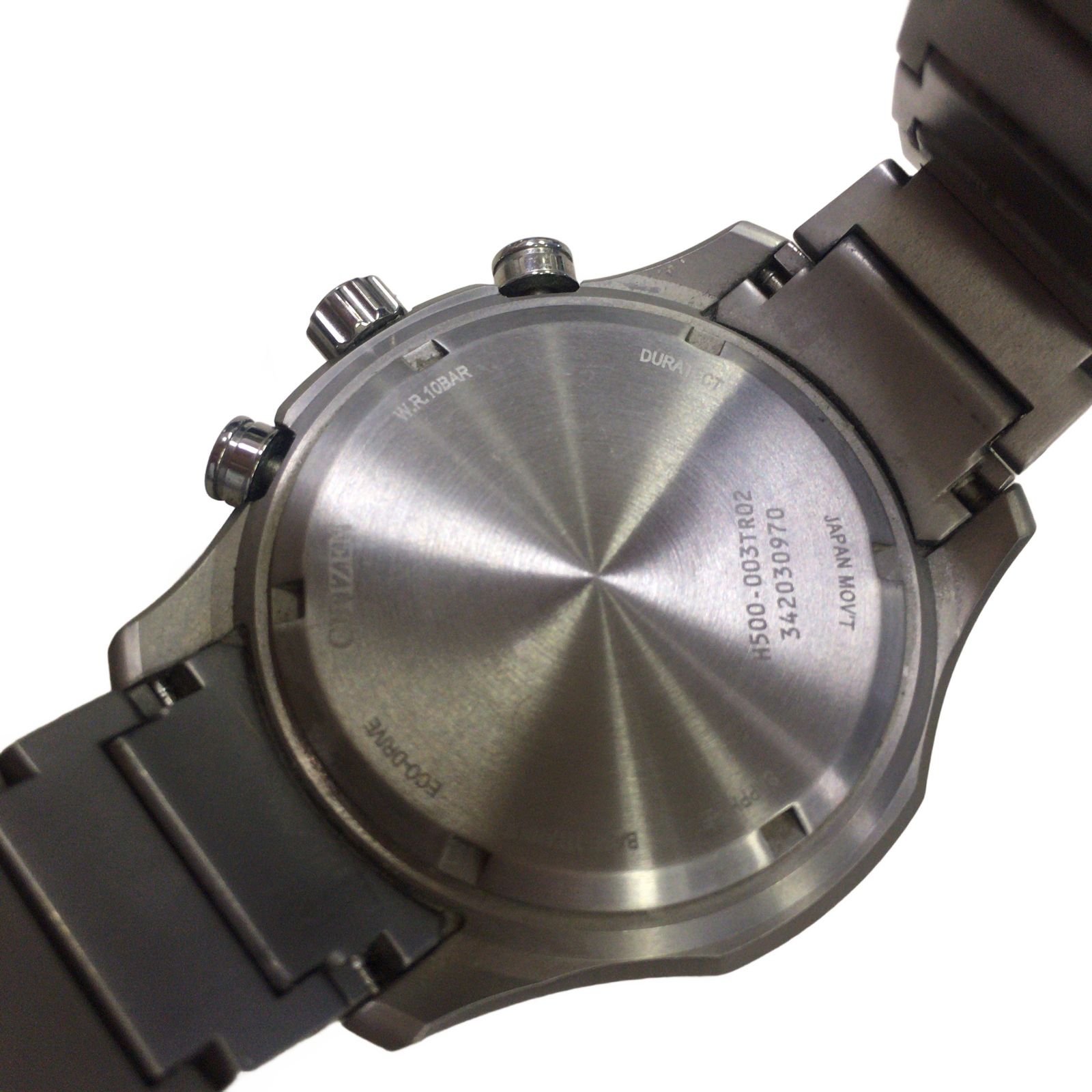 クロノグラフ チタンモデル