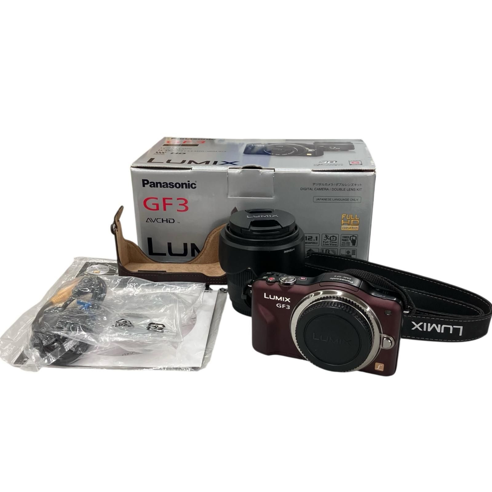 Panasonic Lumix DMC-GF3 レンズキット ミラーレスカメラ PANASONIC