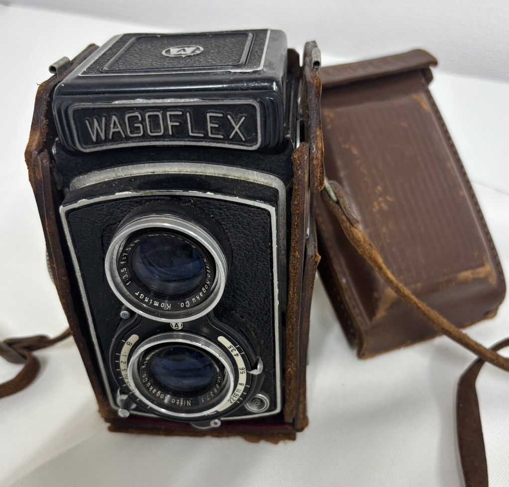 WAGOFLEX アンティーク　カメラ ❀❀❀レトロ アンティーク調 二眼レフ❀❀❀ - メルカリ