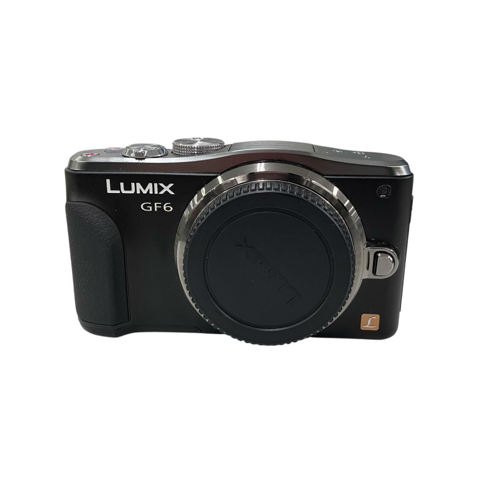 186000 現状品 Panasonic パナソニック ミラーレス一眼 LUMIX GF6 DMC