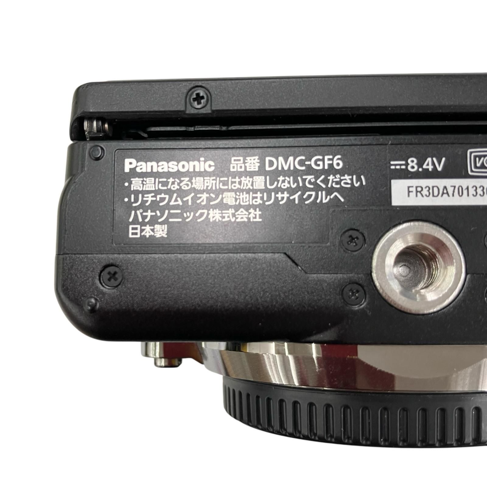 186000 現状品 Panasonic パナソニック ミラーレス一眼 LUMIX GF6 DMC