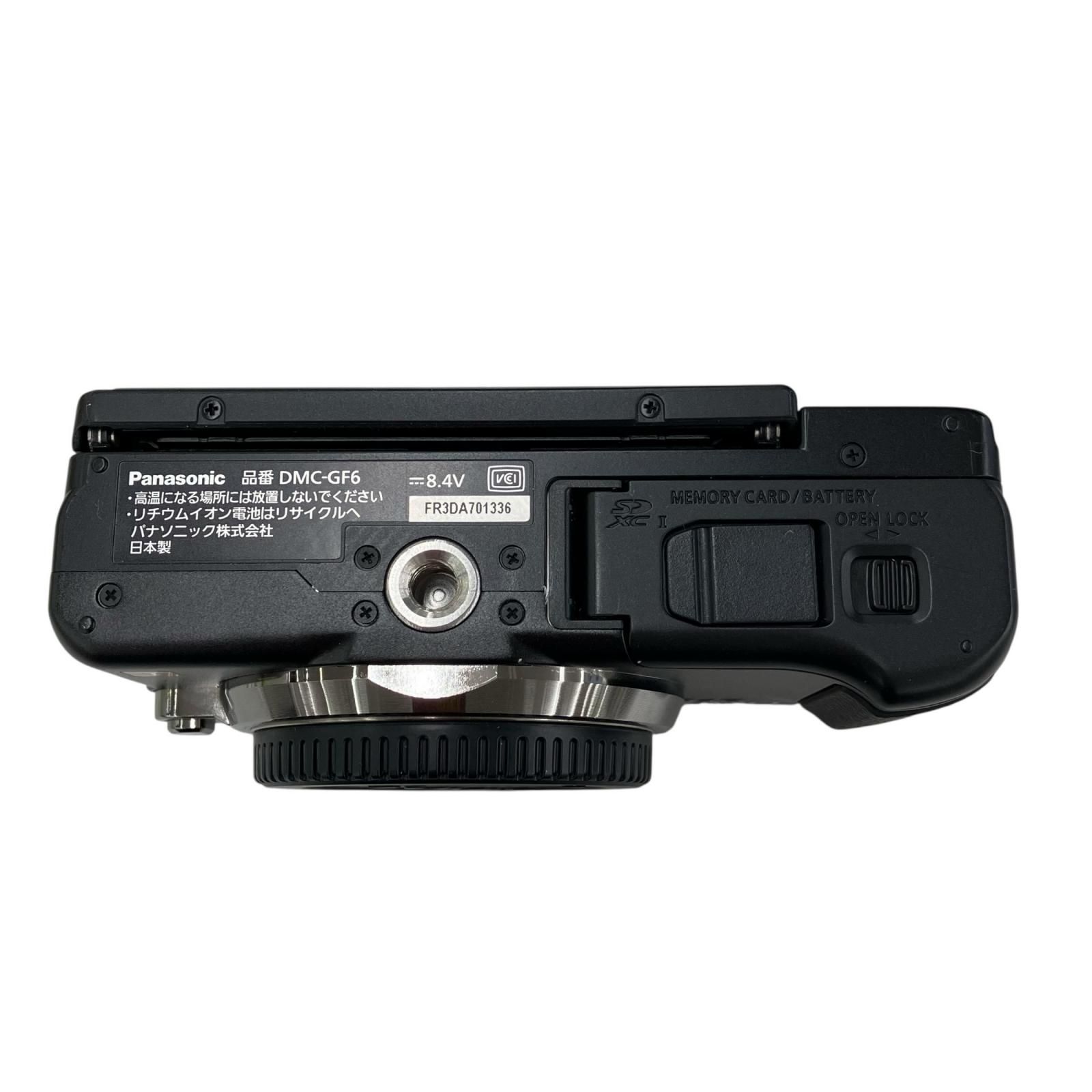 186000 現状品 Panasonic パナソニック ミラーレス一眼 LUMIX GF6 DMC