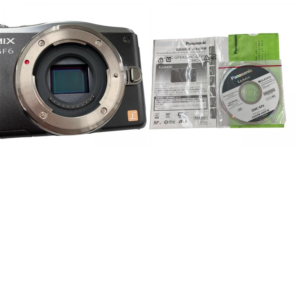 186000 動作未確認 Panasonic パナソニック ミラーレス一眼 LUMIX DMC 