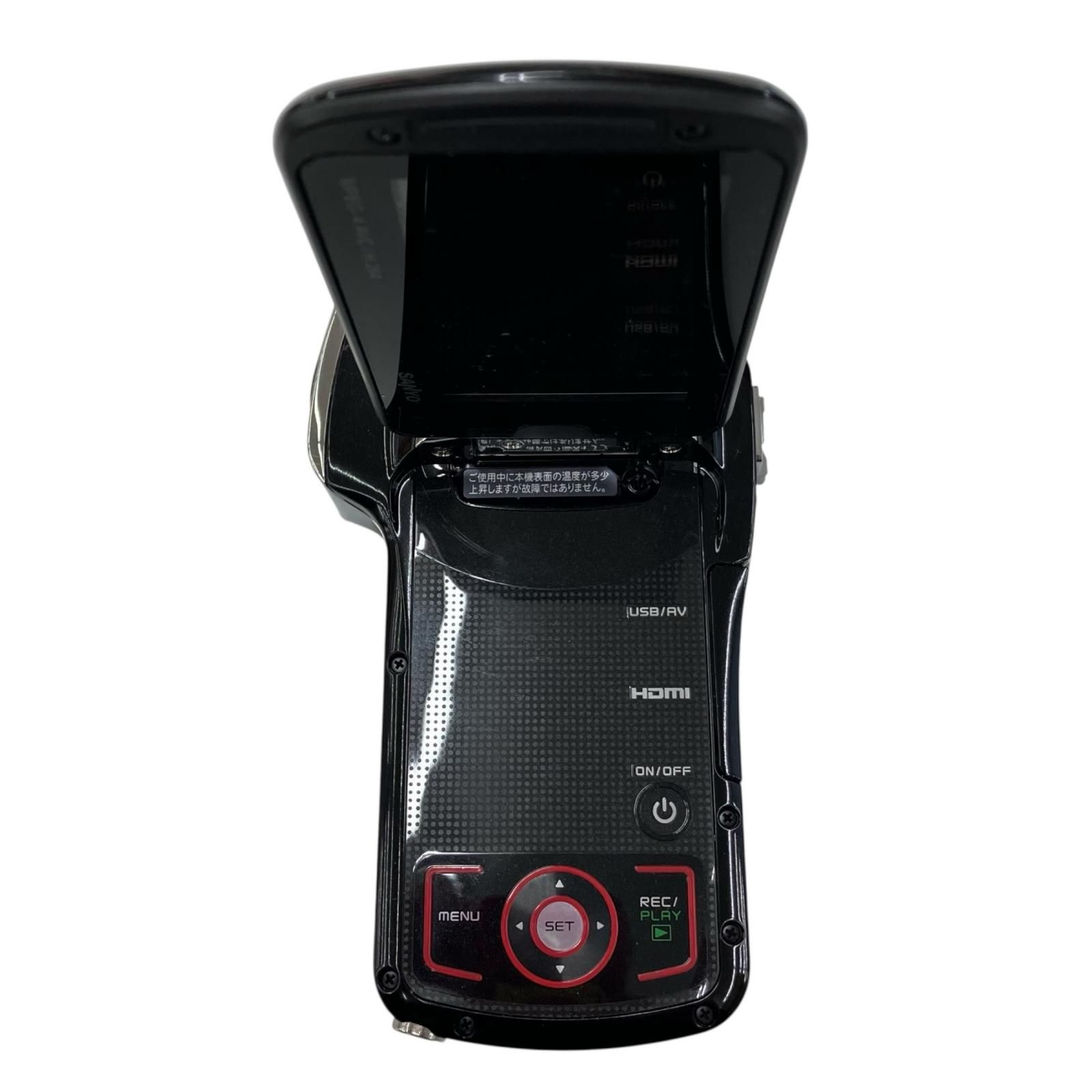 【動作確認済み】SANYO Xacti DMC-CA100型 186000 動作確認済み SANYO Xacti DMX-CA100 ブラック - メルカリ