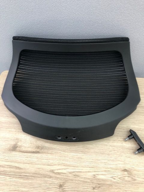 オカムラ バロンチェア用 固定ヘッドレスト ブラック 中古チェア 