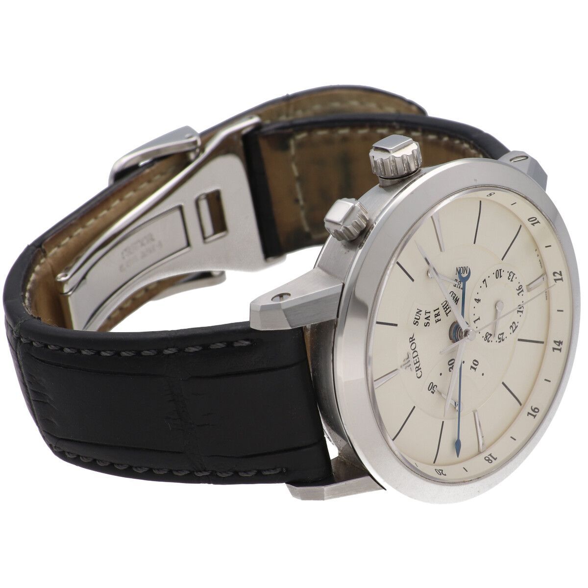 中古】 SEIKO セイコー クレドール ノード デイデイト パワーリザーブ 