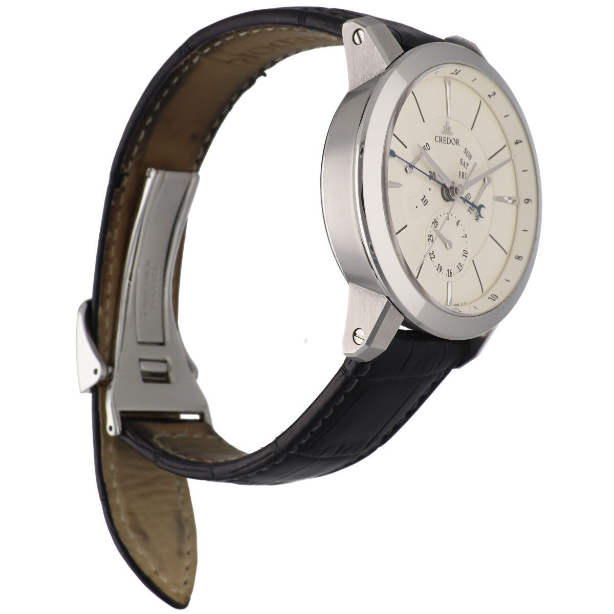 中古】 SEIKO セイコー クレドール ノード デイデイト パワーリザーブ 