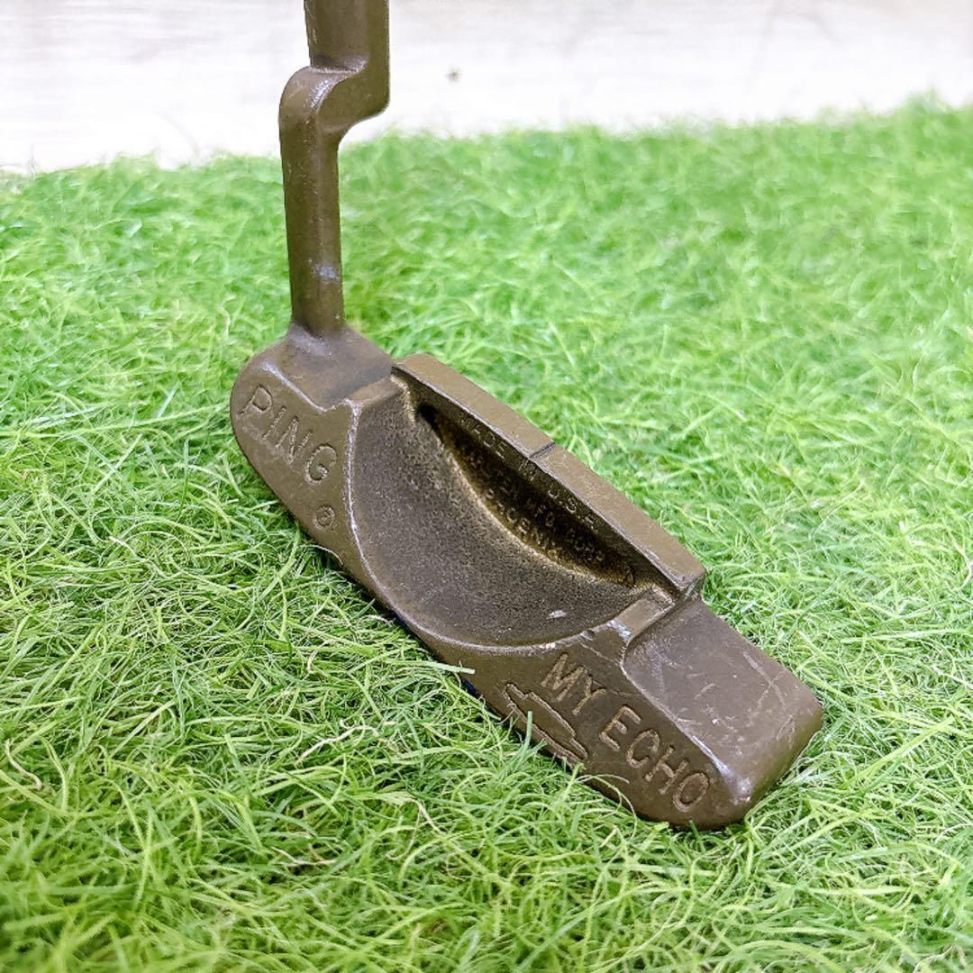 ピン　ベリリウムカッパー　パター　ゴルフクラブ　右利き用　34インチ 希少品 ピン L字パター ゴルフクラブ 右利き ベリリウムカッパー