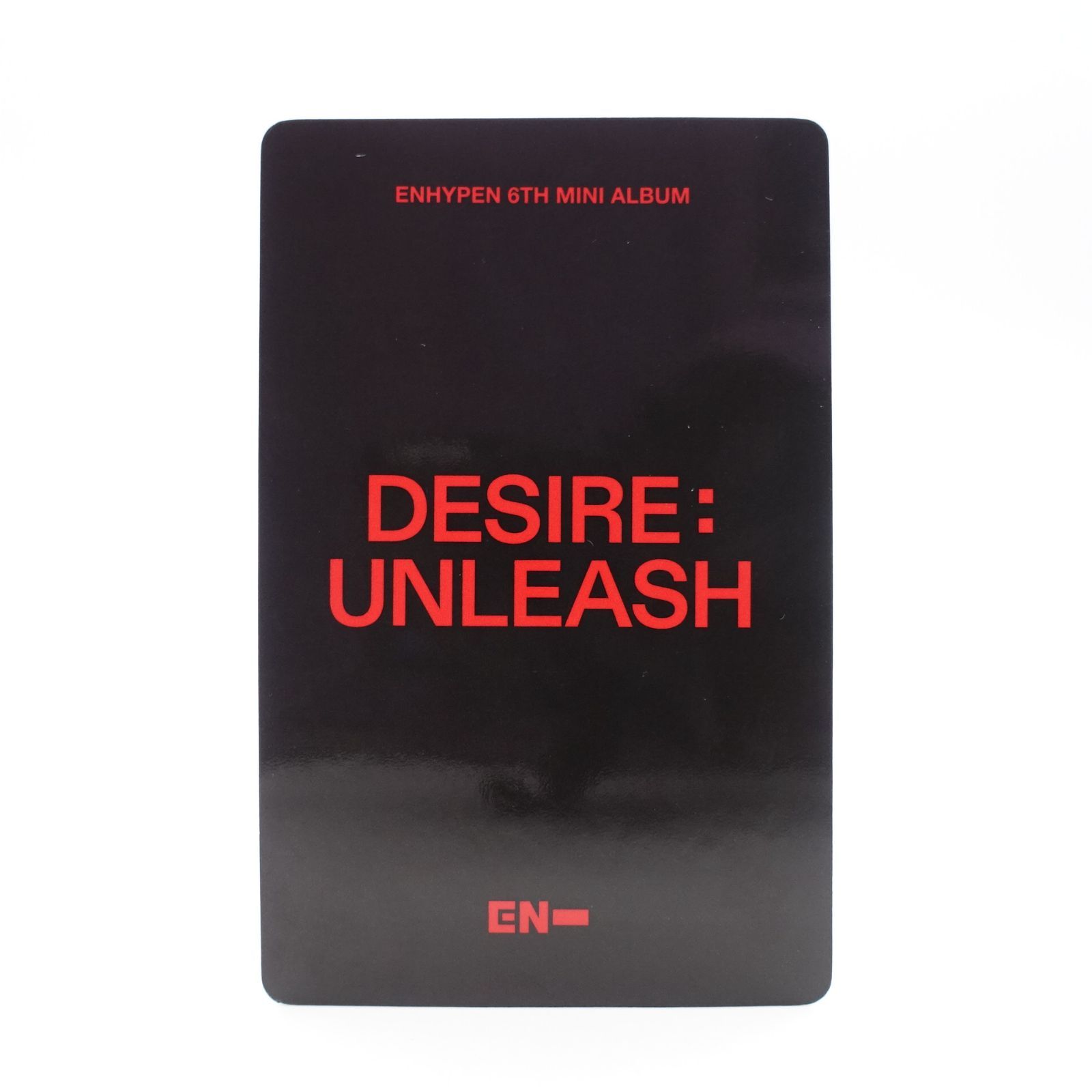 ENHYPEN ニキ DESIRE：UNLEASH yizhiyu2.0 特典 トレカ フォト カード