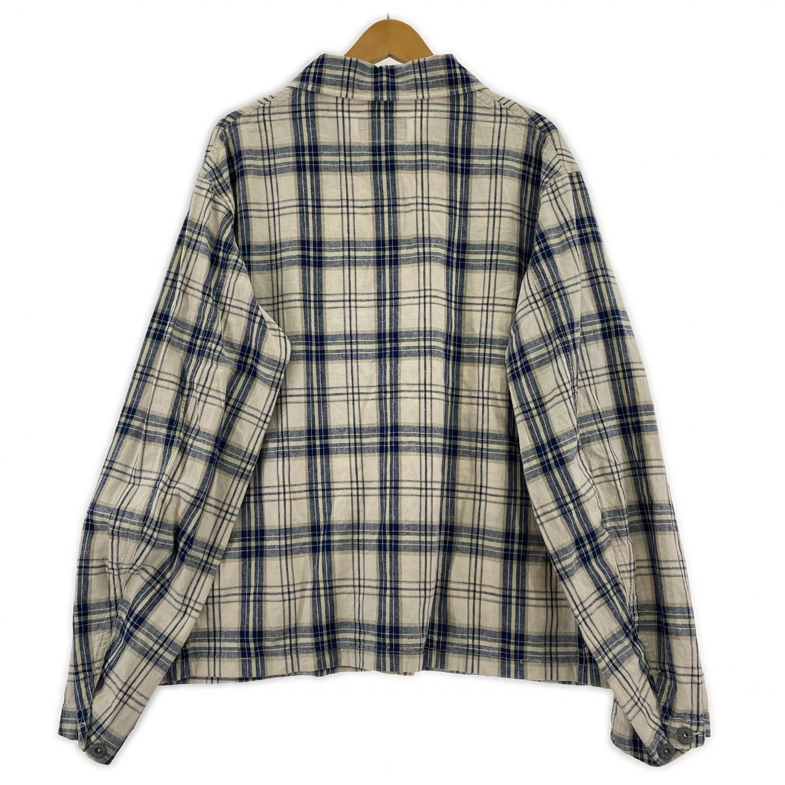 NIGEL CABOURN LYBRO ナイジェルケーボン ライブロ チェック長袖シャツ