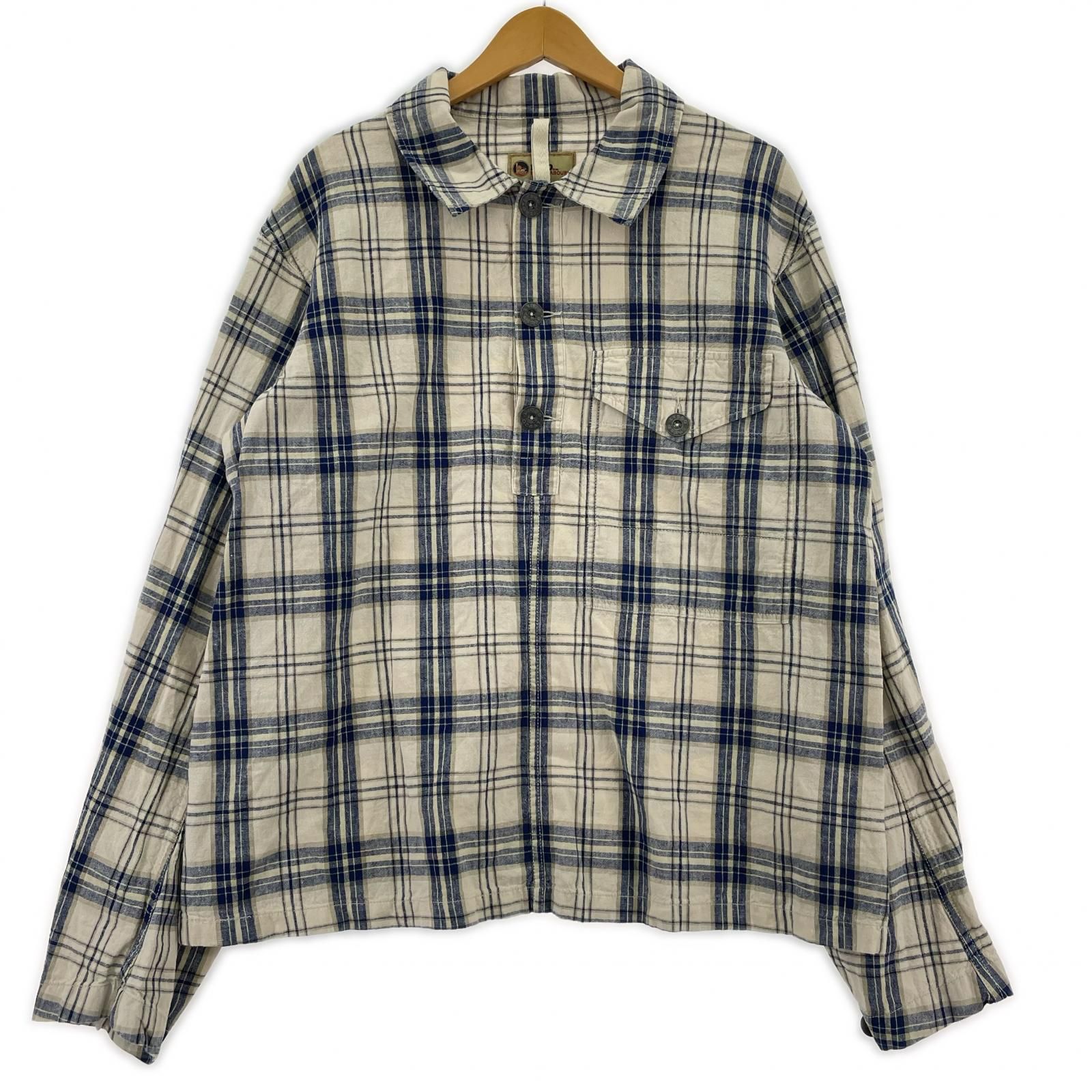 NIGEL CABOURN LYBRO ナイジェルケーボン ライブロ チェック長袖シャツ