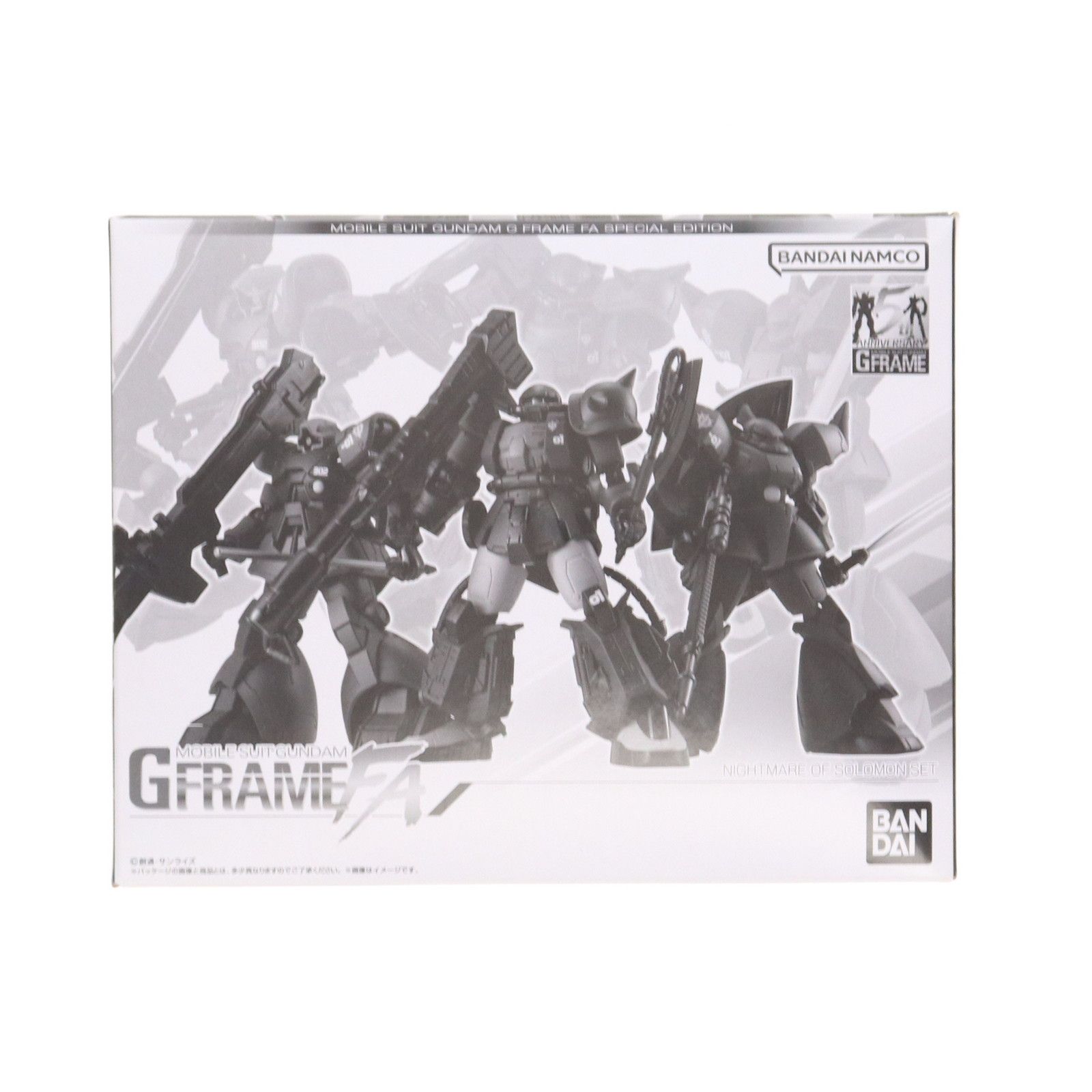 食玩) プレミアムバンダイ限定 機動戦士ガンダム GフレームFA ソロモン