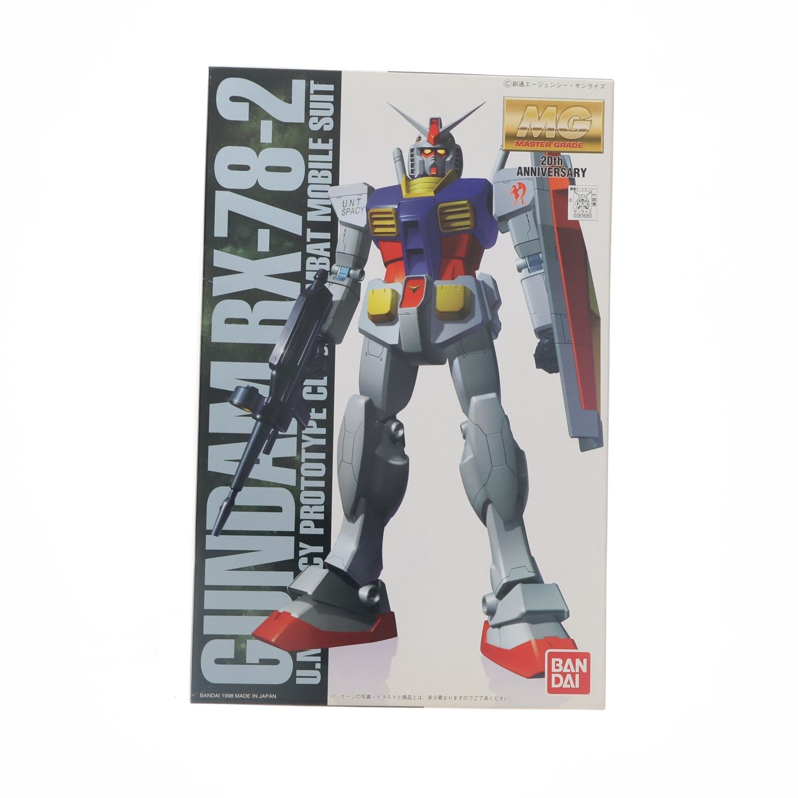 MG 1/100 RX-78-2 Gundam Coated Version Mobile Suit Gundam Plastic Model (0061680) Bandai