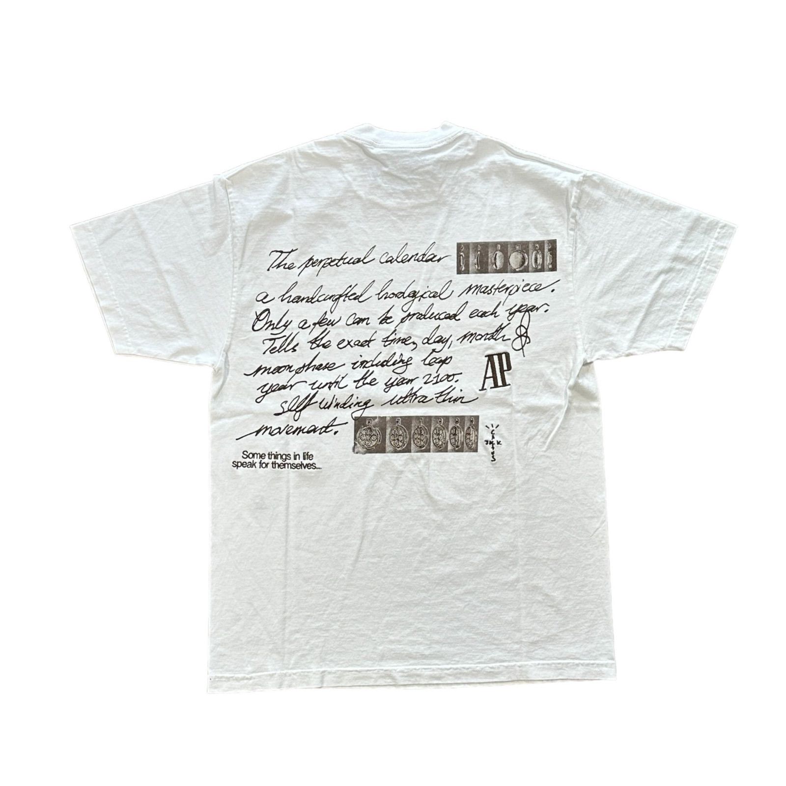 Cactus Jack CJ x AP PERPETUAL CALENDER TEE L Audemars Piguet 
