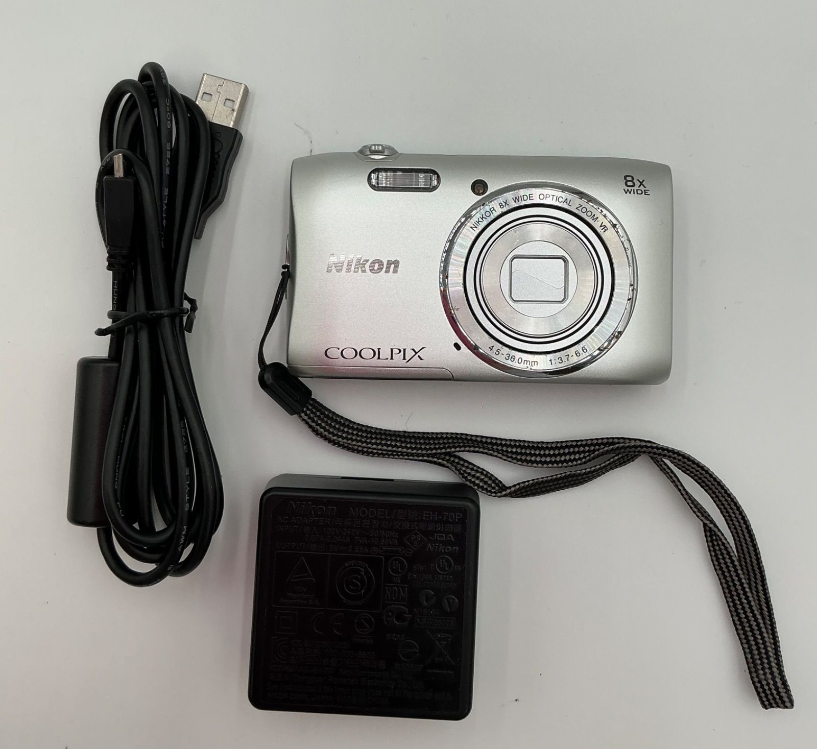 HA889 Nikon COOLPIX S3600 ニコン デジタルカメラ - メルカリ