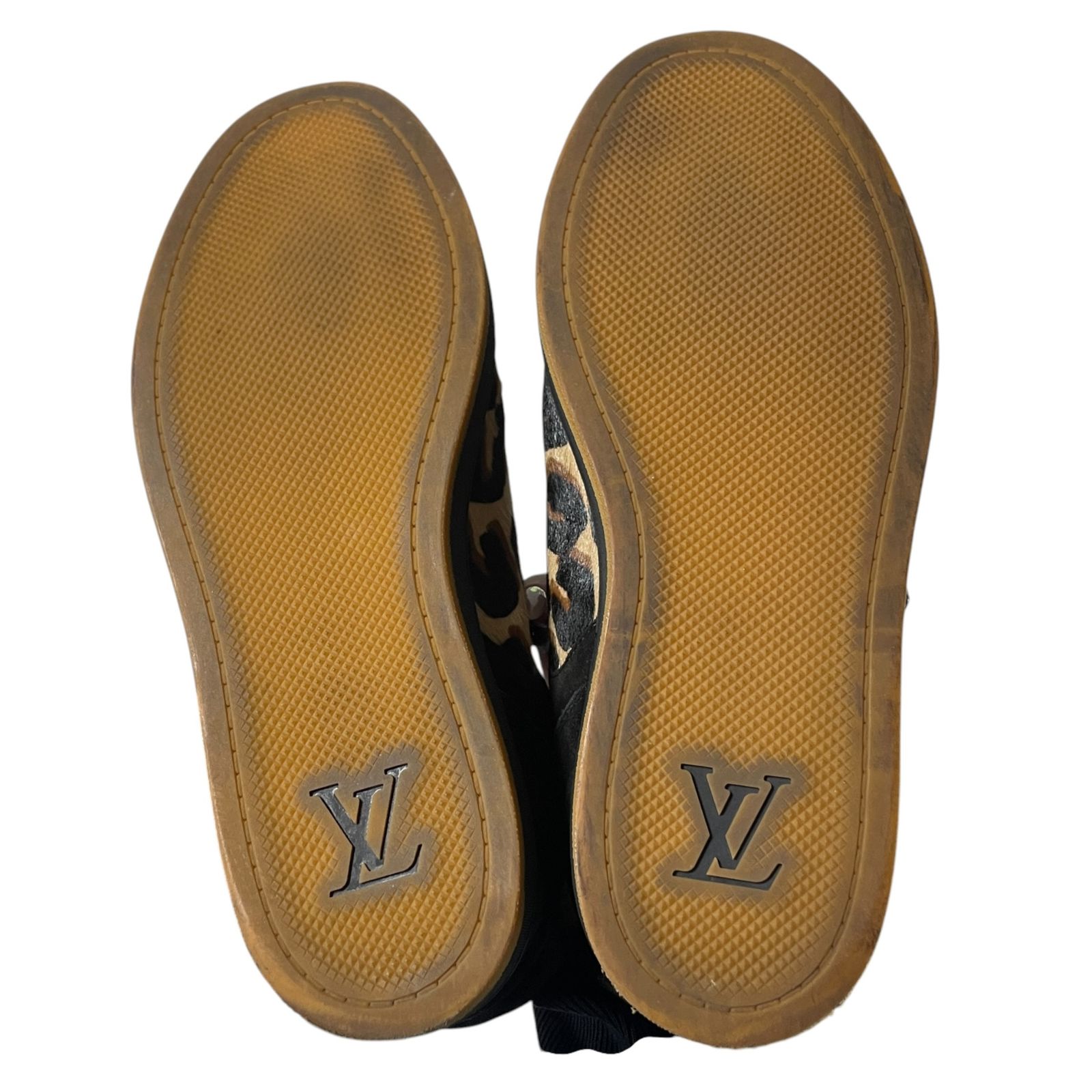 ◇ LOUISVUITTON ルイ・ヴィトン 限定モデル レオパード柄 スエード 