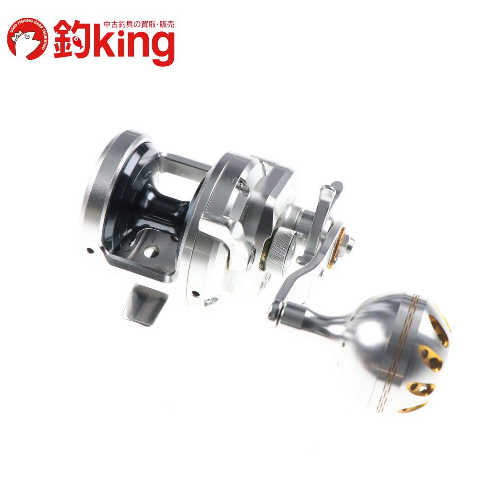 中古/美品】 シマノ 11 オシアジガー 1500HG ゴメクサスハンドル付 