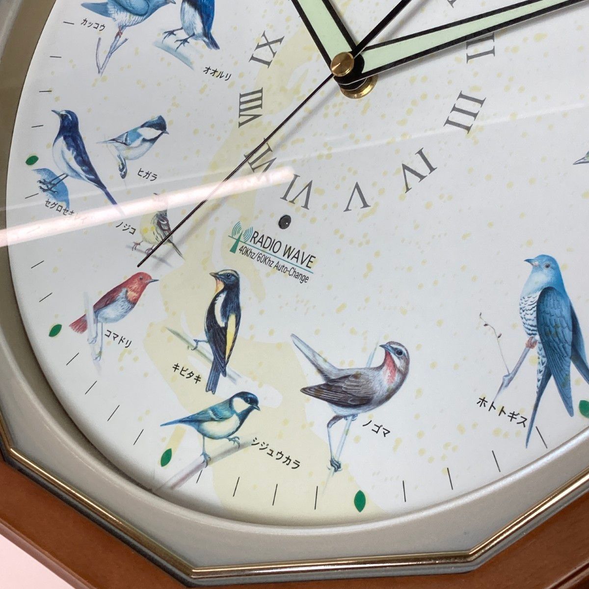 ELGIN エルジン 電波時計 掛け時計 野鳥電波掛け時計 - メルカリ