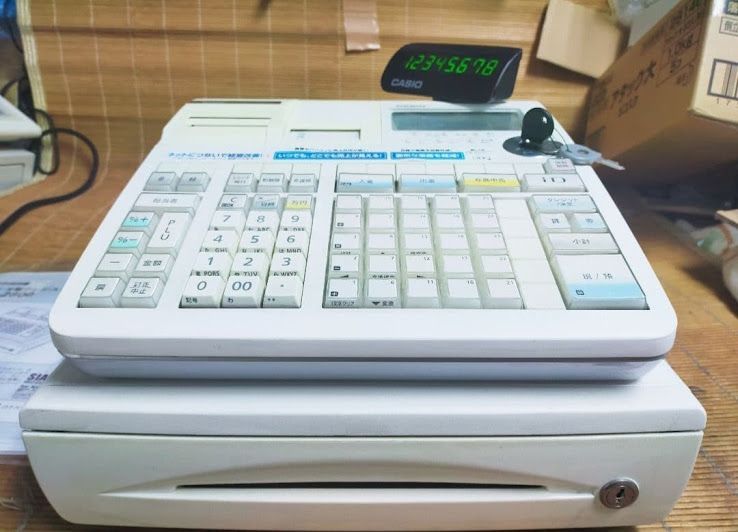カシオレジスター TE-2800 フル設定無料25部門 060415 - メルカリ