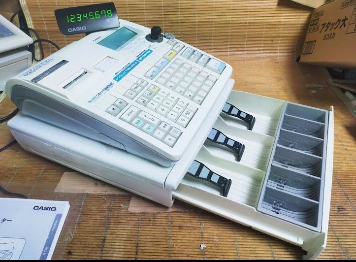 カシオ　電子レジスター　TE-2800 TE-2800-25SBK ネットレジスター TE-2800 1台 カシオ計算機 【通販